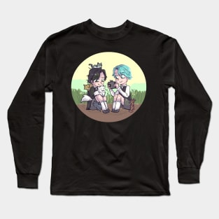 Jumin and V Childhood Long Sleeve T-Shirt